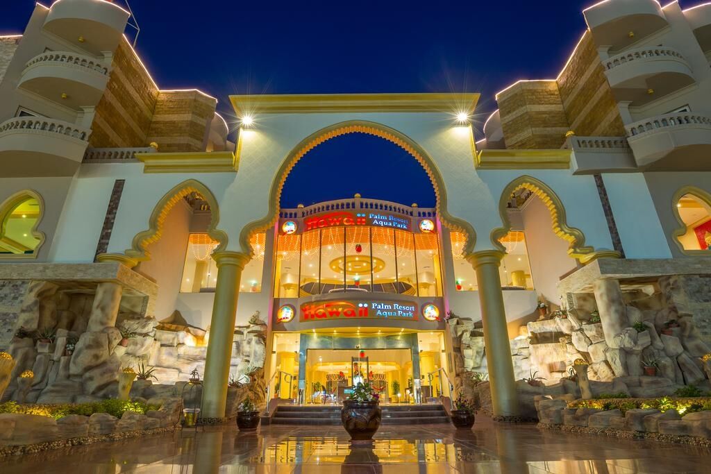 Hawaii Palm Resort & Aqua Park ฮูร์กาดา ภายนอก รูปภาพ